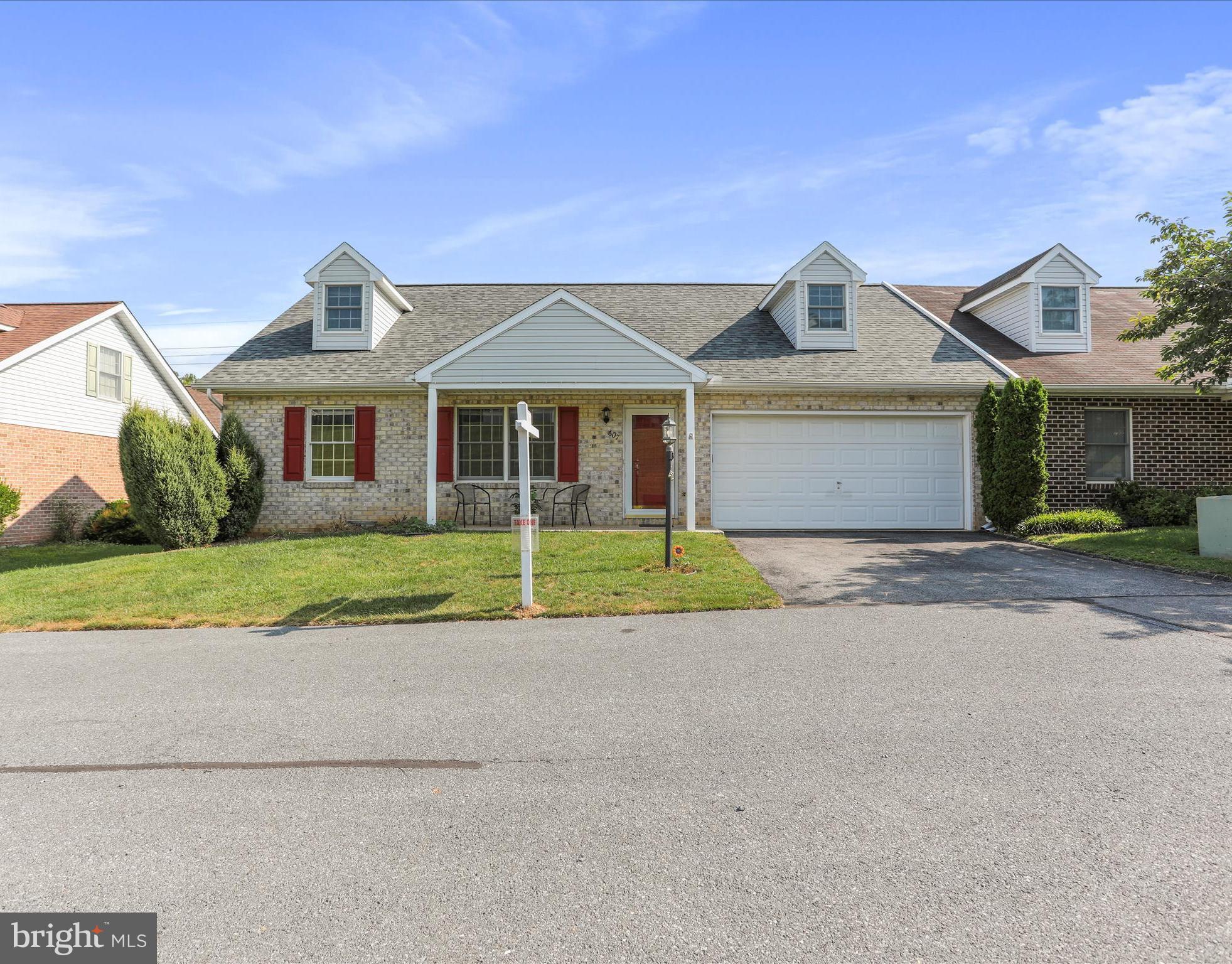 Cape Cod in Cold Spring Estates offers 1600 SF with spacious main level living areas, 3 bedrooms - primary on first floor, 2 full baths and an attached 2-car garage.