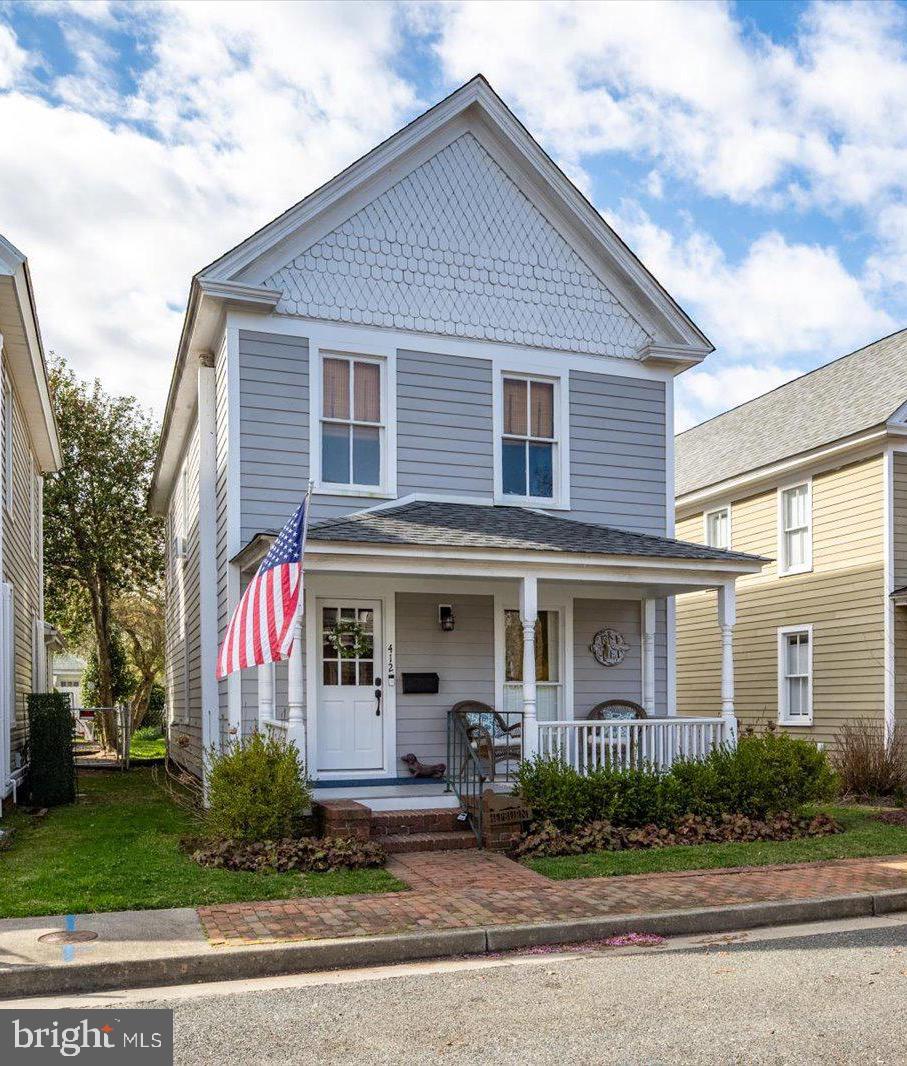 Charming Home in Sought-After Downtown Easton!
This beautifully updated home seamlessly blends modern upgrades with classic charm! Featuring three spacious bedrooms on the second floor and a full bathroom, the home offers both comfort and functionality. The main level boasts original hardwood floor throughout, a spacious kitchen with granite countertops and stainless-steel appliances, an updated half bath, a cozy living room, a formal dining room, a convenient main-floor laundry area, and a mudroom at the back entrance. The front door has been upgraded with a Custom Douglas Fir door fabricated to match the original door in design and the back door has been upgraded with a Pella Lifestyle full-view door with aluminum clad, shades between the glass, and three point locking system. (see documents for additional improvements)
The exterior showcases new Hardiplank siding, a roof less than five years old, updated Marvin windows, fresh landscaping, and an inviting outdoor patio—perfect for relaxing or entertaining. A versatile detached building with alley access offers excellent storage or the potential for a workshop.
Located in a quaint neighborhood on August Street, this home is just a short walk to Historic Downtown Easton’s renowned restaurants, shops, and cultural attractions. Move-in ready and waiting for its next owner!
Sale is contingent on seller's settlement of new home.