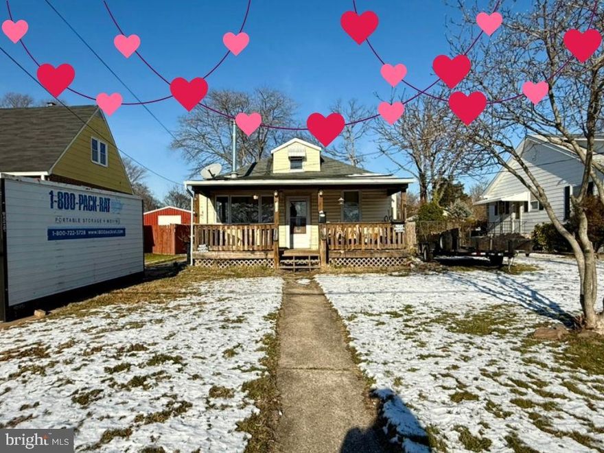 START YOUR YEAR WITH A SMART INVESTMENT — this 3‑BEDROOM ESSEX PROPERTY is bursting with potential and ready for a full rehab to shine just in time for the spring market! Whether you're flipping, holding, or building your rental portfolio, this AS‑IS HOME is a value‑add opportunity you won’t want to miss.

The MAIN LEVEL offers 2 BEDROOMS and 1 FULL BATH, plus a BONUS FOUR‑SEASON ROOM for added flexibility. The OPEN CONCEPT LAYOUT provides a great foundation to modernize, and the COVERED FRONT PORCH adds charm and curb appeal. Outside, the FENCED YARD includes a SHED and ABOVE GROUND POOL (as‑is) — a great setup for future enjoyment or rental appeal. A TWO‑CAR DRIVEWAY adds convenience, all situated on a NICE LOT with room to grow.

Enjoy unbeatable proximity to everyday conveniences, with WATERVIEW TOWN CENTER and COUNTRY RIDGE SHOPPING CENTER just minutes away. Local dining favorites like Buon Appetito, Essex Diner, and Schultz’s Crab House are close by, along with access to parks, marinas, and waterfront recreation along the Back and Middle Rivers.

PRICED TO MOVE — bring your contractor and reimagine the possibilities for this Essex gem in 2026!