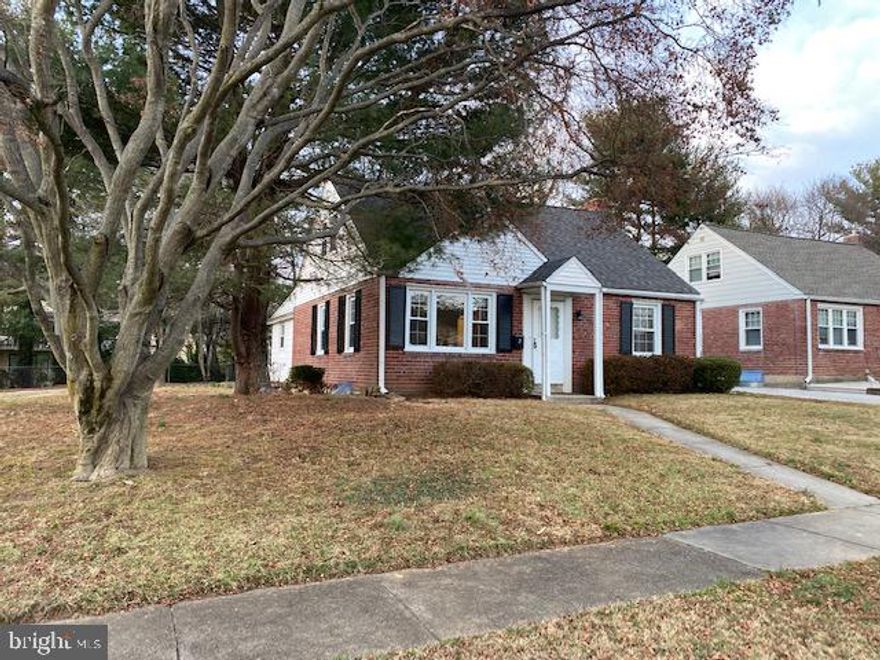 An excellent opportunity to live in Ardmore! This single-family brick cape cod is located in a quiet pocket of Ardmore on a large corner lot.  This awesome 3 bed, 2 full bath home has a fenced-in backyard/patio. Enter into the large living room with tons of natural light. The hardwood flooring was recently refinished. The first floor also has a great formal dining room, a recently renovated, modern kitchen with all new stainless steel appliances, gas range and quartz countertop. The kitchen offers access to the oversized backyard and patio. Also on the first floor is a full bath and one of the three bedrooms with a bonus room. Upstairs you’ll find a great 2nd &  3rd bedroom and hall bath. The immaculate basement of this home has high ceilings and can be easily finished if desired. The driveway is off the Olcott side road and is very private. Enjoy close proximity to shopping, restaurants, parks,  and schools within 2 minutes.