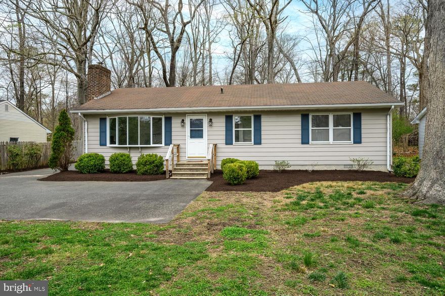 Well-maintained and move-in ready, this charming 1,344± sqft home is located in the South Beechwood community and offers easy one-level living. Luxury vinyl plank flooring flows throughout, enhancing the home’s clean and modern feel. The spacious living room features a cozy wood stove with a white washed brick mantel and hearth, along with a large bay window that fills the space with natural light. The kitchen with stainless steel appliances offers a breakfast bar and overlooks the dining area. The primary suite includes two closets and a private bath, while two additional bedrooms and a guest bath complete the interior. Outside, enjoy a fenced rear yard and a blacktop driveway.  Located close to downtown Easton where you can shop, dine, enjoy local events and festivals and everything else this vibrant Eastern Shore town has to offer.
