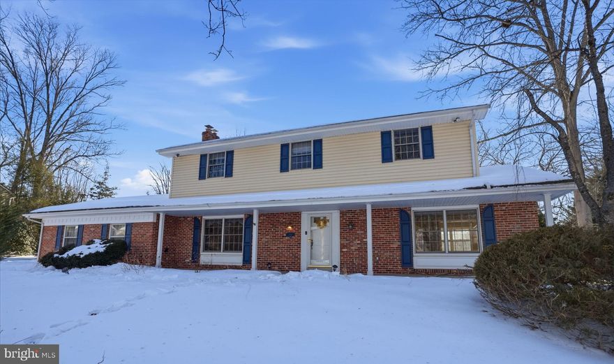 Welcome home to this gorgeous 4 bedroom home located in the highly sought-after Sandy Run community of Yardley. A private pathway leads you to the covered front porch, where you’re welcomed into a bright and inviting foyer. To your right, your spacious living room is filled with natural light from a large front window and flows seamlessly into your formal dining room — perfect for hosting family gatherings and entertaining in style. Take a few steps further to your eat-in kitchen featuring a tile backsplash, upgraded countertops, abundant cabinetry, generous prep space, and a dedicated dining area for casual meals. Off the kitchen, your cozy family room features exposed beams, a charming wood-burning fireplace, and direct access to the four-season room. Surrounded by wall-to-wall windows, your sun porch offers beautiful panoramic views and the perfect setting to relax year-round. Completing the main level is a dedicated laundry room with a convenient laundry chute and utility sink, along with a powder room for added convenience. Upstairs, you’ll find four spacious bedrooms, all with plush carpeting and windows for natural light. The luxurious primary suite includes a private sitting area with a built-in vanity, dual closets, and an en suite full bathroom complete with a stall shower and linen closet. A beautifully appointed hall bathroom with ample cabinetry and a tiled tub/shower combo with sliding glass doors completes the upper level. The full unfinished basement offers endless potential — ideal for a home gym, recreation space, or additional storage. Step outside to your expansive fenced-in backyard, complete with a recently updated patio, a newer bonus shed for outdoor storage, and plenty of space for entertaining and outdoor games and activities. This home offers an attached two car garage AND expansive driveway for ample parking. Other recent updates include newer AC, newer electrical box AND newer backyard fence! Located close to downtown Yardley offering a variety of restaurants and shopping and near Yardley train station with direct service to Center City and I 295 for easy commuting! Pennsbury school district too! Don’t miss your opportunity to see this beautiful home!