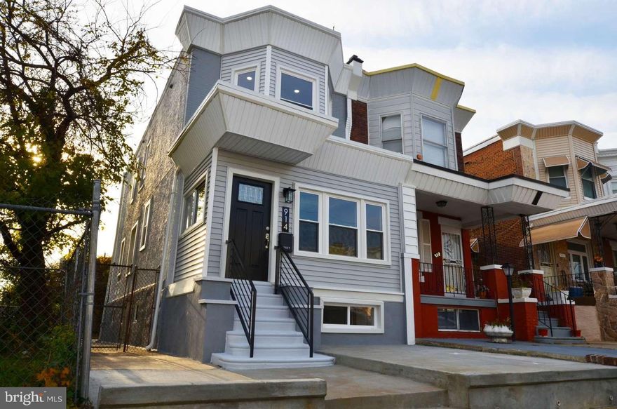 STUNNING NORTH KINGSESSING GEM! Welcome to this beautifully renovated 3-bedroom, 3.5-bath twin offering 2,000+ square feet of thoughtfully designed living space in one of West Philadelphia’s most rapidly emerging neighborhoods. Fully remodeled from top to bottom, this move-in-ready home delivers the space, style, and convenience you are seeking. Step inside to a bright, open-concept main level with soaring ceilings, abundant natural light, a stylish half bath, and a showstopping custom iron staircase. Luxury plank flooring, brand-new windows & doors, and a high-efficiency Carrier HVAC system provide long-term comfort and low-maintenance living for years to come. The chef-inspired kitchen is an entertainer’s dream, featuring new white shaker cabinetry, stainless steel Whirlpool appliances, a modern tile backsplash, granite countertops, and a spacious breakfast island perfect for morning coffee or hosting friends and family. Upstairs, the serene primary suite includes multiple closets and an en-suite bath with walk-in shower. Two additional bedrooms and a chic black-and-white hall bath complete the second floor. A fully finished, rear walkout basement adds nearly 650 square feet of versatile bonus space … ideal for a home office, gym, media room, or guest suite … along with another full bathroom and dedicated laundry area. Just minutes to University City, UPenn, Kingsessing Library & Recreation Center, and Baltimore Avenue’s vibrant dining and retail corridor, this home sits in a pocket of West Philadelphia experiencing exciting revitalization. Offering exceptional finishes, generous space, and an unbeatable location in a community on the rise, this North Kingsessing beauty won’t last long and is priced to sell. Schedule your showing today!
NOTE: This zip code qualifies for Wells Fargo’s $10,000 Homebuyer Access Grant, a $5,000 closing cost credit program called Dream Plan Home, AND a complimentary mortgage program requiring only 3% down at a competitive interest rate and discounted PMI. These programs can be layered with most Down Payment Assistance programs in Philadelphia and across Pennsylvania.