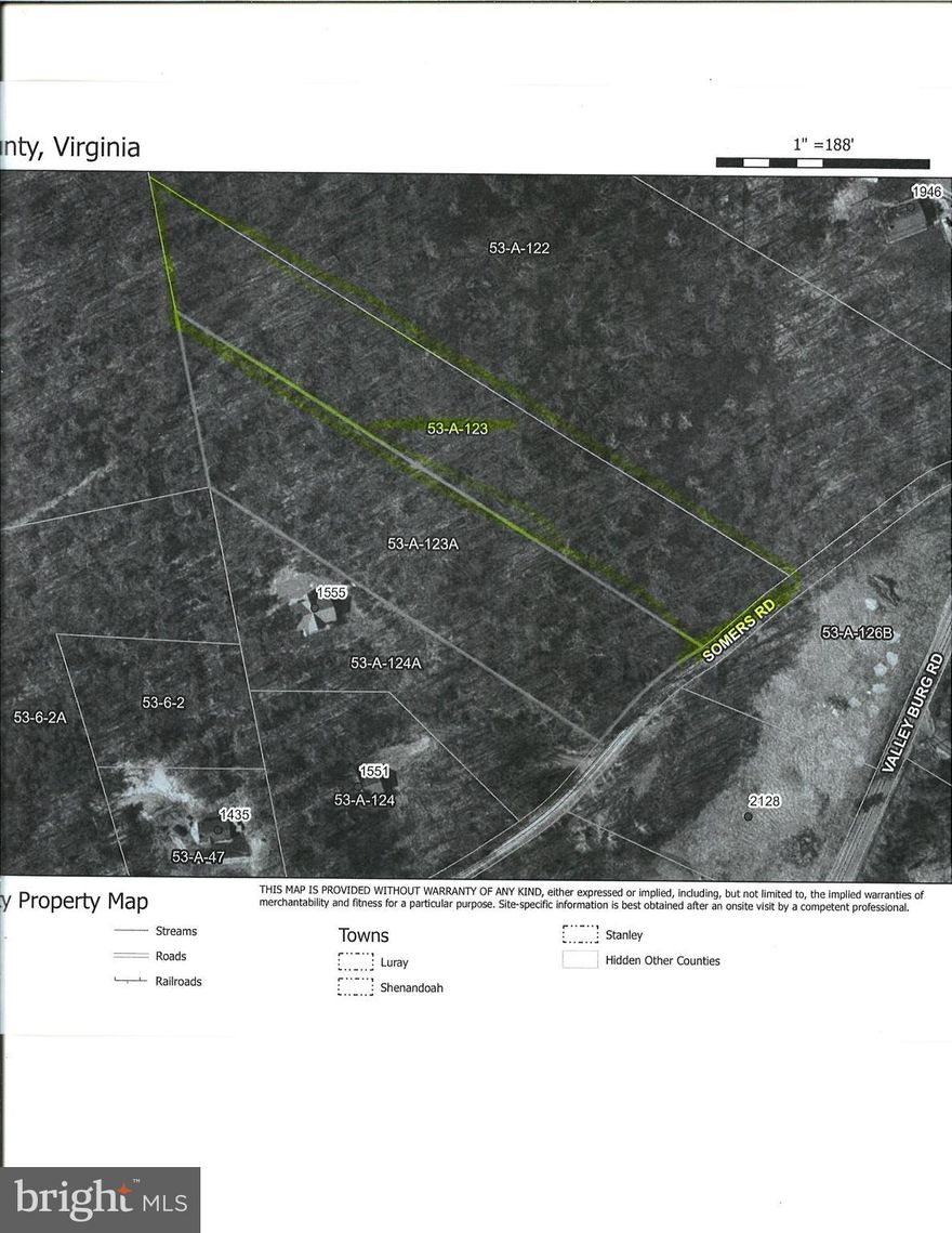 If you are looking for some land to build on? Just up the road from Lake Arrowhead and a 20-minute drive to Luray. Don't miss out on this opportunity to build your home on 3 acres.