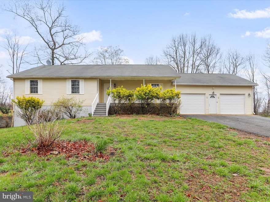 Wow!! Beautifully remodeled home featuring brand new flooring and paint through out home as well as new lights, faucets, toilets,  too much to list. Main level features a kitchen with stainless steel appliances and quartz countertops with a decent size dining room. 3 large bedrooms and  large living room also accompany this level with 2 full baths. Downstairs you will find a fully finished basement with a huge recreational space as well as another 2 usable rooms that could be used as bedrooms or offices. Home has a new water heater as well as water treatment system. Home is located on a huge private 2.48 acre lot with a large driveway and extra large 2 car garage for plenty of parking.