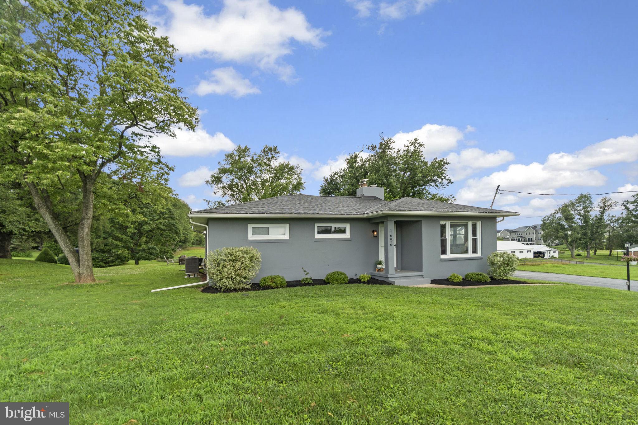 Closing assistance available -- Rate buydowns available! Stunning renovated rancher sited on a private 1 acre lot! 1656 Daisy Rd was renovated in 2021 and was expanded on in 2024 to include an additional 500+ square feet, complete with primary suite and additional dining area. This home is in excellent condition throughout and offers a move-in ready opportunity surrounded by visually captivating Howard County farmland. The spacious detached garage has been insulated and partially finished to create a multi-use space ideal for entertaining/hosting, a multi-generational living opportunity, fitness center, or vehicle/equipment storage. The cleared, one acre lot backs to a rolling pasture and offers western exposure; sit around the fire pit and watch the sunset all summer long. This home is easy to fall in love with; it's modern, trendy, and offers a valuable opportunity for the purchaser who prefers a move-in ready option. **KEY FEATURES & HIGHLIGHTS** Roof 2024 -- Windows 2021 -- HVAC 2021 -- Siding 2024 -- Water heater 2021 -- Kitchen appliances 2021 -- Washing machine 2025 -- Backyard shed 2022 -- Dry wall/insulated garage 2023 -- New septic tank & drain fields 2023 -- Asphalt driveway 2025 -- Landscaping & garden beds 2025 -- Well/water filtration equipment serviced in 2024 & always professionally maintained -- Fire pit & outdoor seating area -- Primary bedroom & primary bathroom addition 2024 -- Wood flooring -- Double sided wood burning fireplace -- Updated kitchen w/ granite counters, stainless steel appliances, & new cabinetry 2021 -- Finished basement w/ space for 5th bedroom -- Basement workshop -- Great storage areas -- Storm door -- Tons of parking -- Flat/cleared 1 acre lot, backs to pasture -- Basketball hoop -- Excellent school district -- Quiet/peaceful setting w/ easy access to commuter routes -- The quality of this home and the exceptional care that the owner's have invested in during their time here is immediately apparent when you step onto the property. This home stands out as a premium offering and shows extremely well.