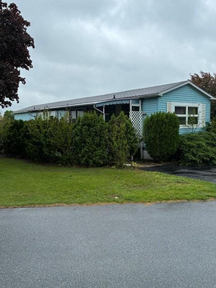 THIS SINGLE WIDE 14X66, 1977 BEAUMONT MOBILE HOME FEATURES 2 BEDROOMS, 1 FULL BATH, EAT-IN KITCHEN, LIVING ROOM & LAUNDRY.  THE STOVE, REFRIGERATOR, WASHER & DRYER STAY.  THE 10X23 ROOF COVERED PATIO FEATURES PRIVACY WITH THE SURROUNDING SHRUBS.  THERE IS A VERY NICE 13X21 DECK & 8X10 STORAGE SHED.  THE PROPERTY NEEDS SOME TLC.  2 CAR OFF-STREET PARKING.  THE MOBILE IS LOCATED IN AN AGE 55+ PARK.  THE LOT RENT IS $470. WHICH INCLUDES TRASH & SEWER .  THE WATER IS BILLED QUARTERLY. THE PARK RULES & REGS ARE UNDER DOCUMENTS. BUYER MUST BE APPROVED BY THE PARK MANAGEMENT.