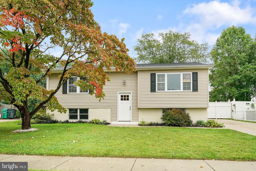 Welcome to your new home in Buckhill Farms. This extremely well taken care of home features 2022 New roof, updated windows, New Flooring and fresh paint. Main level includes large eat in kitchen with SS Appliance's connecting to you family room , 2 bedrooms and full bathroom. Next level includes an oversized owners room, your 4th bedroom or office, Laundry room and  a storage room. Your fenced in backyard come with a 15'x30' oval pool with deck, paver patio, large shed with a rear lean to plus another deck connected to you kitchen.