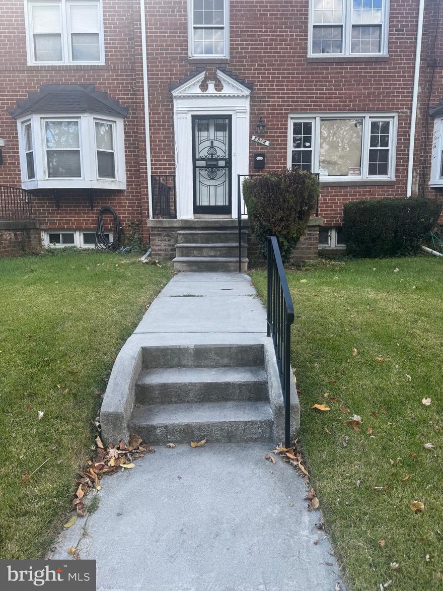 This sunny,  gorgeous five (5) bedroom newly renovated townhome is on a quiet street across from a park.  The rooms are large and bright . The lovely kitchen has a pass through with stone counter into the spacious dining room which has a bay window overlooking the fenced yard.  There are ample closets including a pantry and walk-in closet.  Each room has closets and there is storage in the basement.  There are three (3) bedrooms on the second level and two (2) more on the next level.  The finished  basement has two (2) large rooms with a door leading to the outside,  This gem is a must see!  Don't miss out!