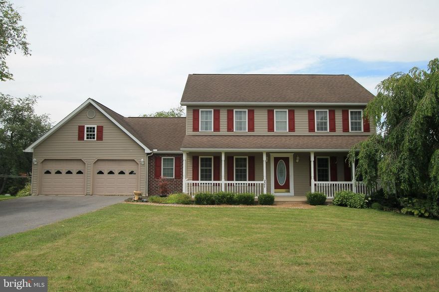 This lovingly maintained two-story home in Stonehenge is waiting for its new owners! Situated on a large corner lot, this home features 4 bedrooms, 3 full baths, and lots of space to spread out with over 2,200 square feet. On the first floor you’ll find a mix of beautiful hardwood floors and carpet, a spacious eat-in kitchen with an island, pantry and plenty of cabinets along with access to the back deck overlooking the mature backyard landscaping. The dining, living and family rooms all offer lots of natural light while a convenient full bath and large laundry room complete the space. All 4 bedrooms are located on the second floor and are generous in size along with two full baths, one of which is the on-suite to the primary bedroom. The full unfinished basement offers plenty of storage space along with a walk-out if you desire to finish it. With its convenient location to I-99, commuting anywhere is easy!