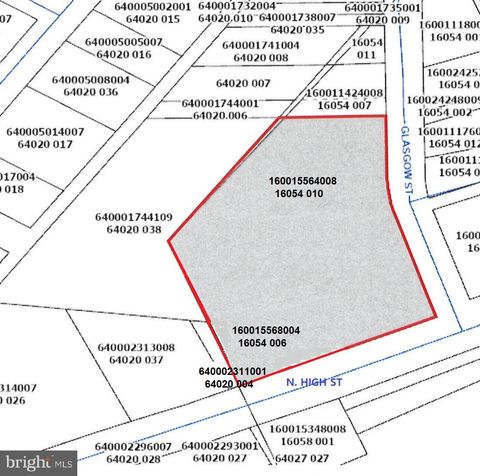 Vacant Land For Sale - 601 W High Street<br/> POTTSTOWN, PA 19464