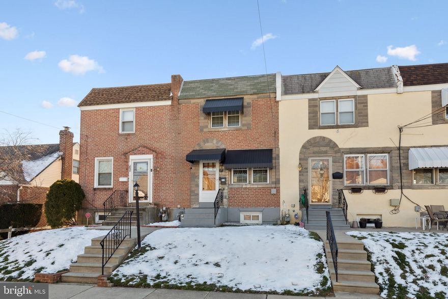 Welcome to 64 W Berkley Avenue located in the heart of Clifton Heights borough.  This STUNNING 2 BDRM 2 bath RENOVATED townhouse is within walking distance to stores, playgrounds, Primos elementary, and multiple means of public transportation.  The exterior of this home has a small front yard, rear private parking, and a recently added patio perfect for entertaining OR additional parking.  Step inside to discover a modern and inviting space that seamlessly blends comfort and style.  As you enter, you are greeted by the spacious living area adorned w/ luxury plank flooring that exudes warmth and elegance.  Natural light floods the room through the replacement windows, accentuating the open layout and creating an atmosphere perfect for entertaining guests.  The new kitchen is a chef’s dream, boasting granite countertops, stainless steel appliances, and ample cabinet space.  Whether you’re preparing a gourmet meal or enjoying a casual breakfast at the island counter, this kitchen has it all!  The second floor has two generously sized bedrooms w/ neutral carpet, ceiling fans, and closet space.  The modern tiled hall bath has a stall shower with rainfall showerhead.  Downstairs, the walkout finished basement w/ full bathroom offers additional living space, perfect for a home gym, office, or play area. The possibilities are endless, providing versatility to suit your lifestyle needs.  Some additional amenities include central air, recessed lighting, and smart lighting controlled by Alexa t/o most of the home.   Don’t miss the opportunity to call 64 W Berkley home and get ahead of the spring market!