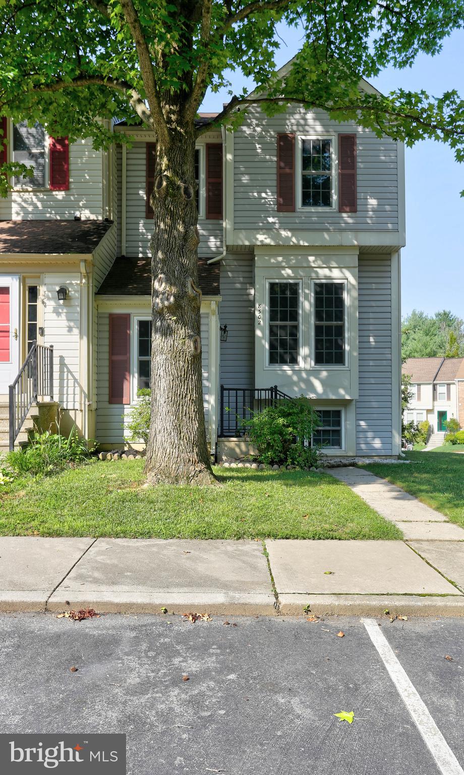OFFER Deadline is Sunday at 6pm! Welcome to 8302 Sperry Ct in the Leishear Village neighborhood! This stunning property offers the perfect blend of comfort, style, and convenience. Nestled on a nice corner lot, this home boasts a charming curb appeal and a spacious interior with numerous features. With 3 bedrooms, 2 full bathrooms, and 2 half baths, there is plenty of space! The ENTIRE home was just freshly painted in July 2023 with a neutral color. The flooring was also replaced in July 2023 with LVP and carpet. As you step inside, you'll immediately notice the warm and inviting atmosphere. The main level features a well-designed floor plan, seamlessly connecting the living room, dining area, and kitchen. The upper level offers 3 nice size bedrooms! The primary bedroom features an en-suite bathroom, providing privacy and convenience. The lower level of this home offers a spacious walk out finished basement, providing endless possibilities. Utilize this area as a recreation room, home theater, or even a home office. Outside, the corner lot provides ample space for outdoor activities and gardening. Whether you prefer to relax on the deck or host a barbecue, this backyard is the perfect place to enjoy the great outdoors. Close to shopping centers and restaurants to parks and recreation facilities, everything you need is just a short distance away. Commuting is a breeze with convenient access to major highways and public transportation options. Don't miss the opportunity to make this charming corner lot property your new home!