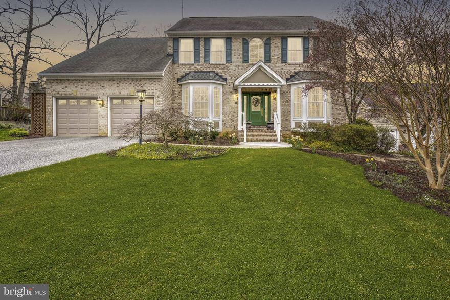 WOW!  You do not see homes like this one very often!  Come see this exquisite, custom built, 4 bedroom, 3.5 bath colonial  located in the highly sought after neighborhood of Foxway Crossing, which is located in the Stoneleigh School district!  The moment you come through the front door, you will see that there are details, upon details in every room, which make this home stand out from the rest.  First to point out that all 3 levels have 10 foot and higher ceilings, all 3 levels are solid surface floors, mostly all are Brazilian Cherry hardwood floors except for the ceramic tile in the kitchen & sunroom.  All the doors are heavy and high quality, with solid brass Baldwin hardware.  The custom molding throughout was done with solid craftsmanship.  As you enter the  main level, and 2-story foyer, to the left you'll see the private office, or entry level bedroom,  with double french doors at the entry, large bay window & the molding you'll admire throughout.  To the right is the formal dining room adorned with another large bay window,  floor-to-ceiling windows, all with custom window treatments that convey.  This will lead you to the gourmet kitchen complete with: silestone countertops, large kitchen island, tiled backsplash, under-cabinet lighting, stainless steel appliances that include a gas Jenn-air cooktop, range hood, microwave, 2-wall ovens, side-by-side refrigerator, pantry and plenty of counter space.  Adjoining the kitchen is the sunroom with tons of light and a vaulted ceiling, which will lead you out to the inviting huge screened-in porch with trex flooring, super high ceiling with recessed lighting and a wonderful hot-tub for relaxing all year round.  There is also a door out to the deck that has steps down to the fully fenced-in and private backyard with tons of landscaping .  Back inside, the great room is off of the kitchen too and you'll marvel as you pass the formal columns, look up at the cathedral ceiling, bank of floor-to-ceiling windows with arched transom windows, custom window treatments that stay,  gas fireplace with a beautiful mantel, surround sound speakers, ceiling fan and recessed lighting.  The main level also has a full bathroom, and a laundry room with 2024 washer and dryer and the entrance out to the 2-car garage with the epoxy, shaker floors.  Upstairs is where you will find 3 more bedrooms and 2 full bathrooms.  The primary bedroom has a vaulted ceiling, ceiling fan, moldings and an en-suite bathroom that is sure to impress with the very generously sized walk-in closet, double custom built vanity, dressing room and a separate room with wainscotting, corner, jetted  jacuzzi tub and separate large shower with a bench seat, stylish tile and rainshower shower head.  The sellers even had the plumbing enlarged for the jacuzzi so it fills up really quickly!  The other two bedrooms do not disappoint with their custom touches and last bedroom with super high ceilings once more and a ceiling fan above.  The lower level is finished and is another full level of living and upgrades.  There is a craft room with a lot of storage, a half bath, huge storage room with shelving, a great open area perfect for the regulation size pool table that conveys.  The whole level is perfect for entertaining.  There is over 5,000+ square feet of living space in this home and the pride of ownership shows in every single foot!  All of this and the location can not be beat!  You'll be close to shopping, restaurants, and in an easy spot for commuting near I-695, I-83, and everything Towson has to offer.  And NO HOA!!!  Check out the two virtual tours!