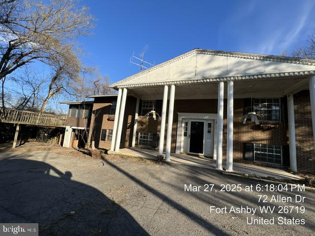 Want a challenge? Well this is for you! Once loved and adored, this property inside and out was a grand property and personal retreat. No utilities are on and no utilities will be turned on, sold as is cash. Proof of funds required. Do not enter decks or use outside wooden steps. Must sign Hold Harmless before entering onto property.