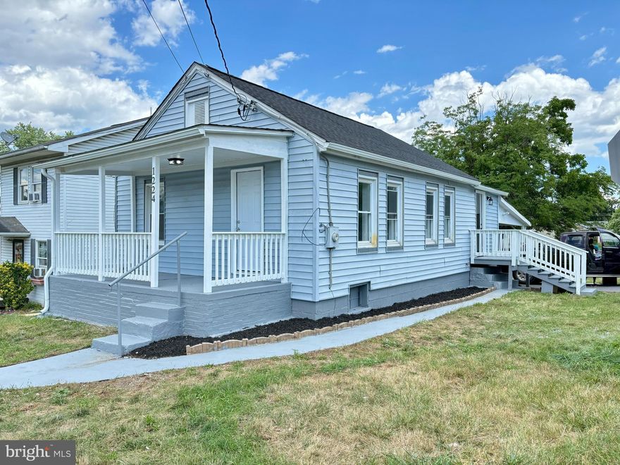 *Pending release, couldn't get the loan done* Newly renovated, corner lot in a great location!  This 2 bedroom, 1 bath has a lot to offer for the price!  New roof, new hvac, new LVP floors throughout the entire home!  Recent replacement windows, vinyl and double paned.  Brand new kitchen featuring shaker white cabinets, quartz countertops, and stainless steel appliance package.  The large bathroom offers stacked laundry hookups and a bathtub with tile surround.  Off street parking, covered carport and walk in basement good for storage.  Large lot with a good yard!  NOT in city limits!