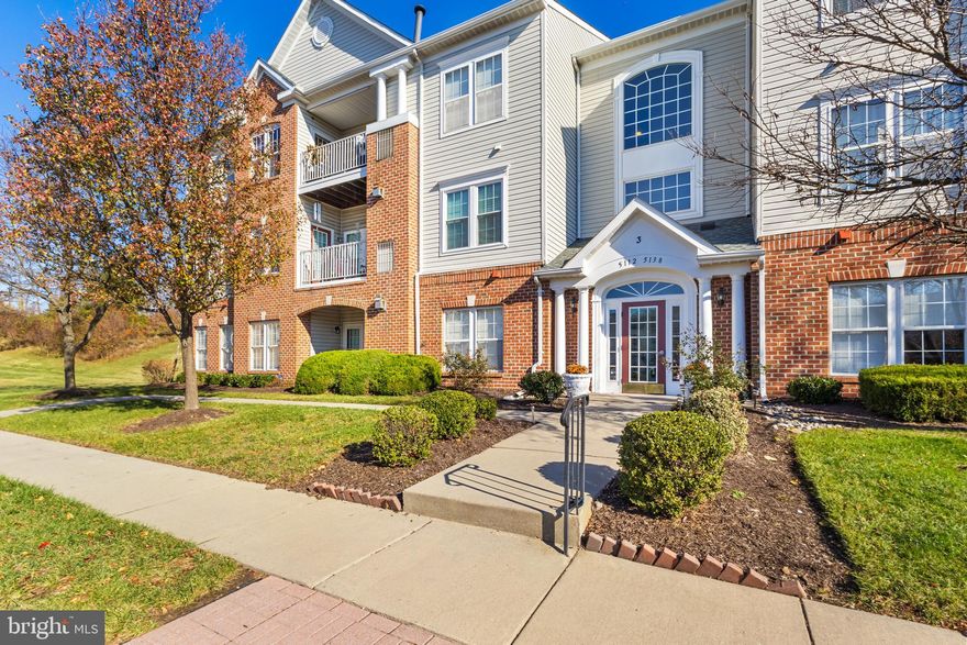Welcome home to this beautiful second floor condo located in an elevator building in the desirable Devonshire at White Marsh community.  As one of the larger units, the den/office (enclosed by French doors), offers flexibility as this space could potentially be used as a 3rd bedroom/guest space.  The crown and chair molding, along with the fresh paint, make this unit very stylish.  The kitchen features sleek cabinetry and 2 year-old stainless appliances.  There is a split floor plan providing maximum privacy and when the day is over, you can retreat to the owner's suite where you will enjoy a spacious sleeping area, along with 2 closets, dual sinks and a walk-in shower.  As you step outside to the balcony, you can enjoy the peace and quiet as this unit backs to trees.  The HVAC is barely 2 years old so you should be good to go for many more years.  Super convenient location....only minutes to shopping, restaurants, I695 and I 95.