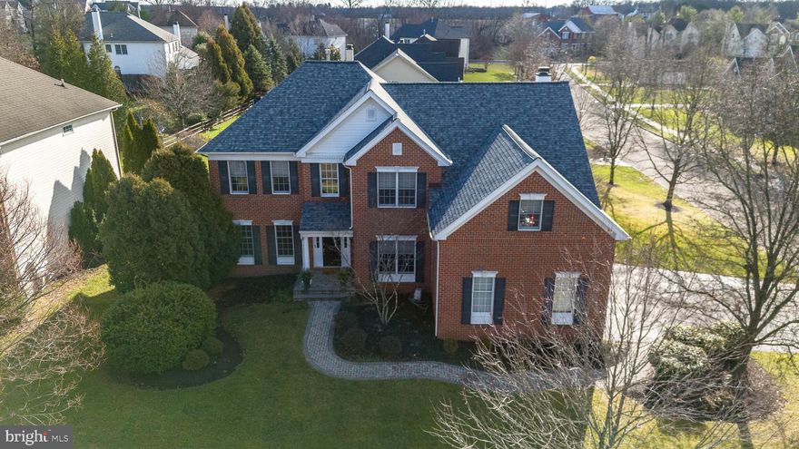 Home Sweet Home in Central Bucks School District! 
Situated in the charming community of Buckingham Forest, this home exudes warmth and endless opportunity for your family. 
The paver walkway and stately brick front with a covered entrance create a welcoming space. Once inside the two story foyer,  a formal living space flows seemlessly to the dining room, and a home office with custom built in cabinets and double doors offers the perfect space for work or study. 
The heart of the home is the beautiful, bright open kitchen and breakfast area, perfect for culinary creations and gatherings alike. Gas stove, double oven and elegant backsplash create an inviting space. Sliding doors to the paver patio, make grillilng and entertaining enjoyable!
Adjacent to the kitchen, the two-story family room impresses with its soaring ceilings, graceful back staircase, and stone fireplace, adding a touch of grandeur
.
The 2nd level features four generously sized bedrooms, each offering ample space and comfort. The primary suite is a true retreat, with cozy sitting area and tremendous custom closet designed to accommodate even the most extensive wardrobe. The primary bath with soaking tub, walk in shower and double vanity makes your daily routine easy and enjoyable.
A shared hall bath with double vanity, and large linen closet complete the second level.

On the lower level you will discover a tastefully finished space. Currently utilized for fitness or hanging with friends, it is equipped with plenty of storage and room to bring your own ideas. 

Outside, the back paver patio provides an ideal setting for alfresco dining or simply enjoying the season. The landscape has been thoughtfully chosen and placed for privacy. Serene water feature adds to the atmosphere for the perfect evening outdoors.

A Huge Plus is the 3 CAR GARAGE! Plenty of space for storage and parking, with easy entrance to laundry/mud room.
ALL kitchen appliances, washer and dryer and garage doors were replaced  2017.
ROOF 2022 
Newer Hot Water Heater