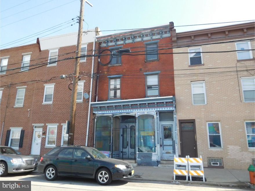 Large 4 story shell grade property that is in need of full renovation. Property is close to North Liberties and is a large house that runs street to street.  $10,000 Certified Funds Deposit and Proof Of Funds, AS IS Addendum Will Be Required And BUYER Will Be Responsible For U&O. ALL OFFERS WILL BE PRESENTED.