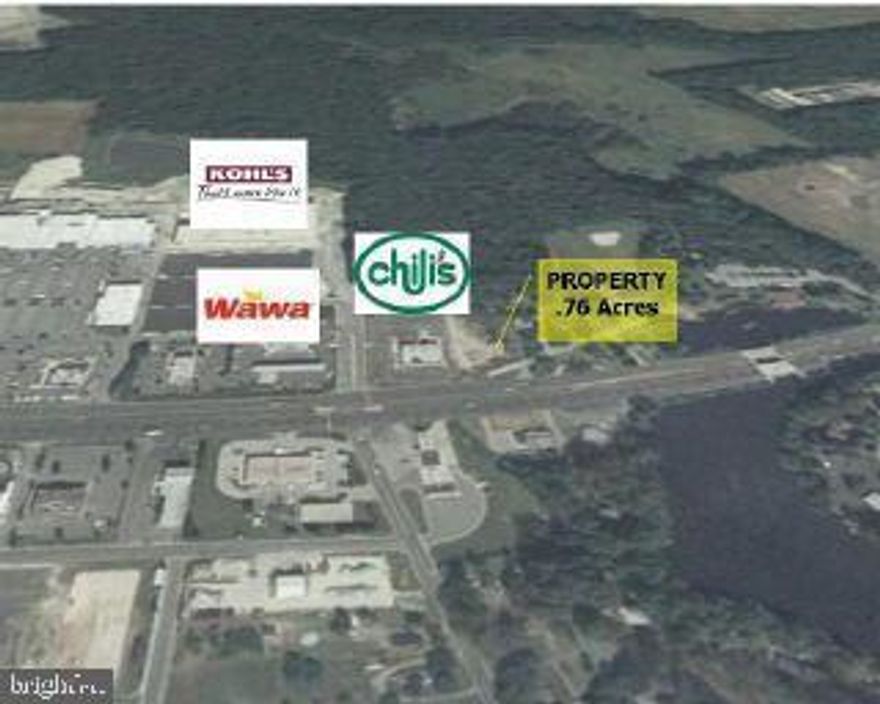 0.76 acres unimproved lot, zoned General Commercial. Located just north of Chili's Restaurant on North Salisbury Boulevard. Access is from Chili's Way off of North Salisbury Blvd. $27,500 per year ground lease plus triple-net. ***5-year lease with option to purchase***