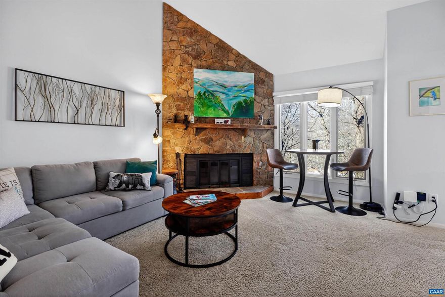 Back on market due to buyers failing to gain financing. This updated condo is located in the desirable upper-level section in the Laurelwood complex. This is the closest LW building to all that the center village has to offer. This location offers wonderful seasonal views and a short walk to Black Rock Market, Center Village, and the ski slopes. The unit has been thoughtfully updated over the years, featuring: New appliances and kitchen counters, Fresh carpeting and tile flooring, A charming stone fireplace hearth, Updated bathroom vanities and lighting, and all new furniture throughout. This well-maintained condo combines comfort, convenience, and style ? perfect for enjoying every season at Wtg.,Formica Counter,Painted Cabinets,Wood Cabinets,Fireplace in Family Room