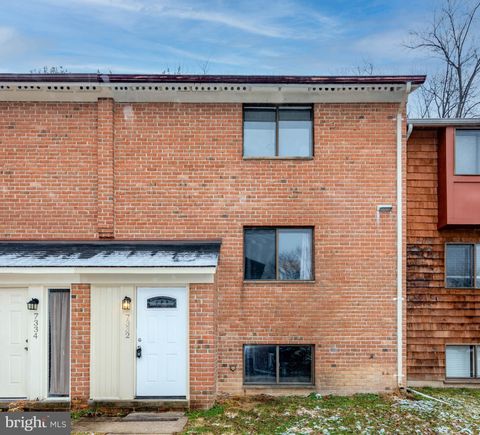 7332 MOSSY BRINK COURT COLUMBIA MD 21045