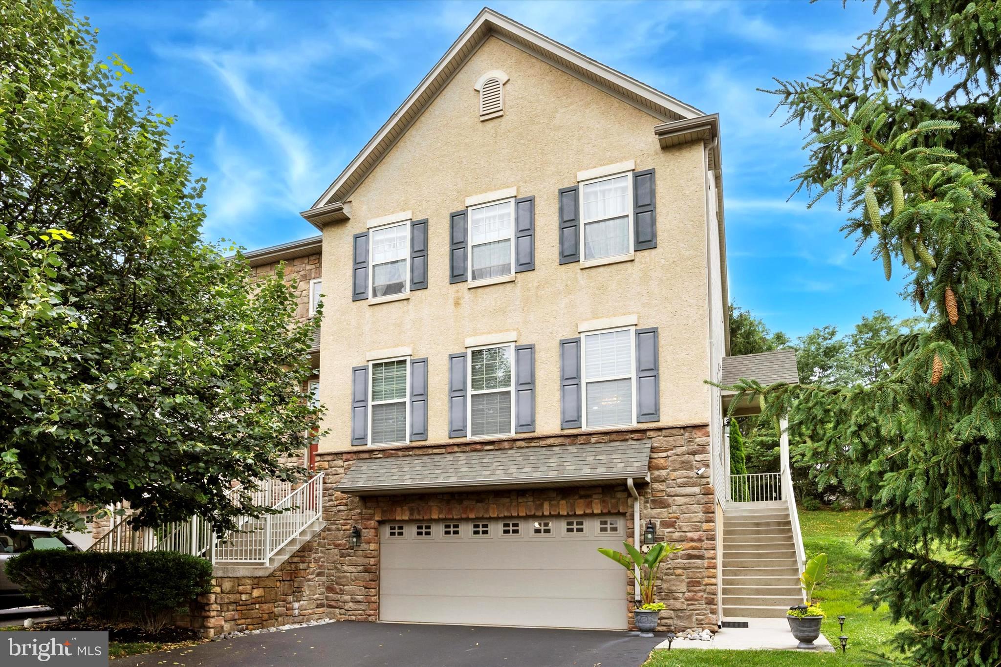 GORGEOUS PROPERTY!
This END-UNIT townhome in Lower Southampton stands out for all the right reasons—immaculate condition, beautiful natural light, and a warm, cared-for atmosphere that’s immediately inviting. From top to bottom, this home has been lovingly maintained and it shows in every detail.
The exterior features a classic mix of stone, brick, and stucco, all in excellent shape. Step inside and you’re greeted by high ceilings, large windows, and a bright, open layout. Every space feels fresh and clean, with a GREAT ENERGY throughout.
The kitchen is spotless and thoughtfully designed, featuring granite countertops, well-maintained cabinetry, a large island, and a full suite of tainless steel appliances—including a built-in microwave, range, and dishwasher—all in like-new condition.
Upstairs, the primary bedroom includes two spacious walk-in closets, and both full bathrooms are pristine with ceramic tile floors and wood vanities topped in cultured marble. A second-floor laundry area adds everyday convenience. Added bonus - the finished lower level is just as well-kept—ideal for a studio, home office/services, or personal retreat (equipment for in-home beauty services can be included in sale!)
Step out onto the LARGE REAR DECK and enjoy the peaceful view of mature trees that provide a rare sense of privacy—perfect for relaxing or entertaining. The TWO-CAR GARAGE is just as meticulously maintained as the rest of the home.
This home has been deeply cared for by its owners and offers not just space and functionality, but a truly welcoming vibe. It’s move-in ready in the truest sense—no updates needed, no projects waiting!
Located minutes from the train station, bus stops, I-95, the Turnpike, shops, restaurants, and grocery stores, this home combines peace and privacy with everyday convenience.