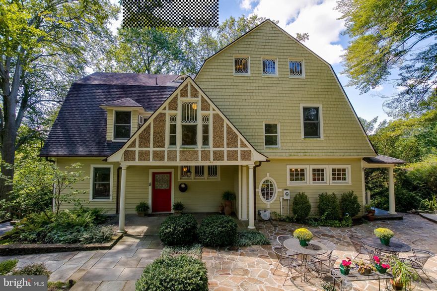 RARELY AVAILABLE: spacious 5+ bedrms updated shingle cottage with 3rd floor au pair suite in desirable Terraces of Mt Washington. Amenities: large granite/ss kitchen, 14x10 marble master bath, covered porch ,CAC, lush landscaping & stone terraces with fishpond, hardwood floors, bonus spaces- 3rd floor with skylights studio or exercise room.close to Hopkins shuttle,shops & restaurants.