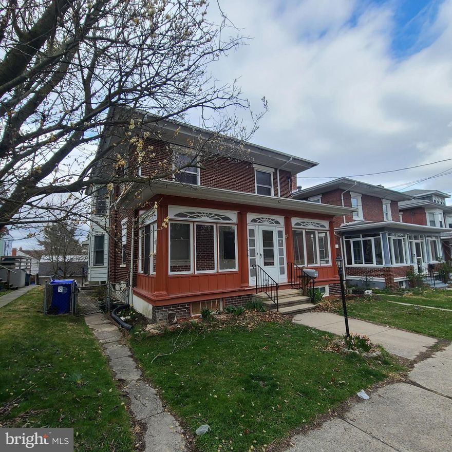 Very well maintained investment opportunity.   Single detached 2 unit dwelling.  Great for owner occupancy..  Fisrt floor apartment offers 2 bed rooms nice size living room and 1 bath  and partially finished basement. 1 car attached garage, and a large  yard   Second floor apartment offer 2 private bedrooms living room and eat in kitchen.  Schedule your showing today!