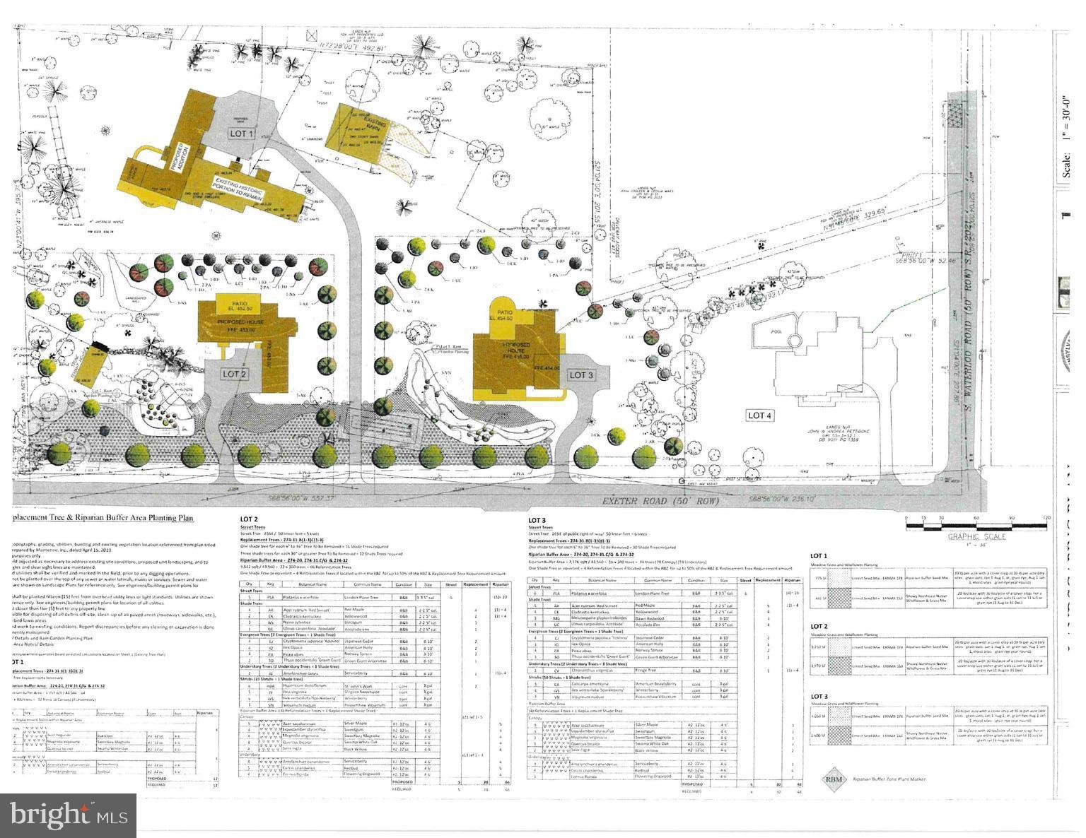 Set in the heart of South Devon and within walking distance to the popular Devon Elementary School, Terrain, Anthropologie, and a variety of dining destinations, this 4.6-acre parcel offers both heritage and possibility.
The property carries a township-approved subdivision plan for three parcels—Lot 1 at 2.07 acres, Lot 2 at 1.22 acres, and Lot 3 at 1.47 acres. Each lot is served by public sewer and city gas, with access from Exeter Road, a picturesque neighborhood setting. Finalization of the subdivision is pending . Alternatively, the land may be enjoyed in its entirety as a single 4.6-acre estate.
Historic elements lend character and provenance. The main house preserves an original stone chimney and reception area, offering an architectural anchor for future construction. A detached early 1900s bank barn—meticulously rebuilt onsite—now serves as a guest residence or party barn, ideal for gatherings and celebrations. On Lot 3, a recently repointed stone tenant house opens opportunities for expanded living, entertaining, or conversion to a pool house.
Located within Tredyffrin/Easttown Township, this property combines the convenience of a walkable Devon address with the enduring appeal of historic structures and the flexibility of approved subdivision.