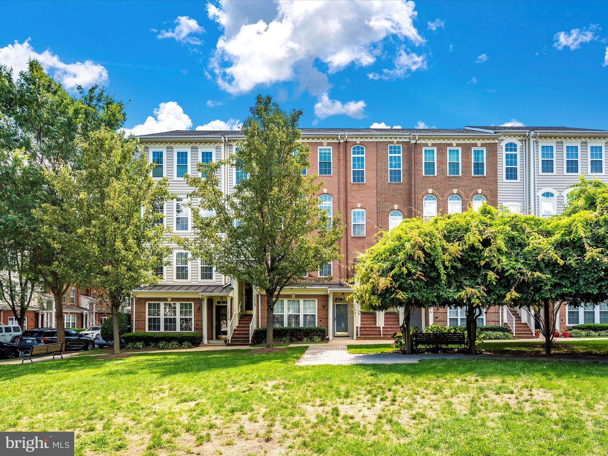 Step into modern elegance with this beautifully updated upper-level townhome, where a bright, open floor plan greets you with picturesque courtyard views in the highly sought-after Lakelands community. Meticulously maintained, this 3-bedroom, 2.5-bathroom home exudes charm and sophistication. The moment you enter, you'll be captivated by the large arched windows that flood the space with natural light, highlighting the double-sided gas fireplace that gracefully divides the enormous living and dining areas.
The spacious kitchen is a chef's dream, boasting newly installed granite countertops that perfectly complement the recently replaced stainless steel appliances. Imagine starting your day on the large deck just off the multi-functional family room, where you can savor a morning cup of coffee or unwind in the afternoon, surrounded by the tranquility of the outdoors.
Ascend to the upper level, where the master bedroom suite awaits—a true retreat featuring new windows, a vaulted ceiling, and a walk-in closet. The luxurious master bathroom offers double sinks, a soaking tub, and an all-glass stall shower, creating a spa-like atmosphere. Two additional bedrooms provide ample space, and the guest bathroom, with its tub/shower combination, is both stylish and functional. Convenience is key, with a laundry closet equipped with a side-by-side washer and dryer thoughtfully located on the upper level.
Perfectly positioned within walking distance to the neighborhood pool and clubhouse, as well as the vibrant shops and restaurants in downtown Kentlands, this move-in-ready townhome offers a lifestyle of ease and elegance. Don’t miss your chance to call this exceptional property your new home!