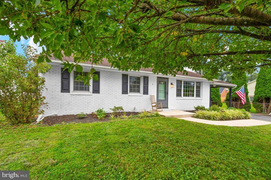 **BACK ON MARKET due to no fault of the sellers!**OPEN HOUSE- Sunday Nov 2nd from 1-3pm** Move-in ready home under $300K! Located in the St. James Village neighborhood, this 3-bedroom, 1-bath rancher offers comfortable one-level living with a practical layout and no HOA. The freshly painted white brick exterior gives the home a clean, refreshed look, and the attached carport adds convenience. Inside, you'll find new laminate flooring on the main level and a cozy living room with a fireplace and built-in shelving. The kitchen features stainless steel appliances and opens to a spacious 20x20 patio—ideal for outdoor dining or relaxing. The fully fenced backyard provides privacy and room for pets, play, or gardening. The partially finished basement includes a pellet stove for added warmth, along with a laundry area and generous storage space. Enjoy a convenient location near restaurants, shopping, and commuter routes—everything you need just minutes from your door. Don't miss this one!