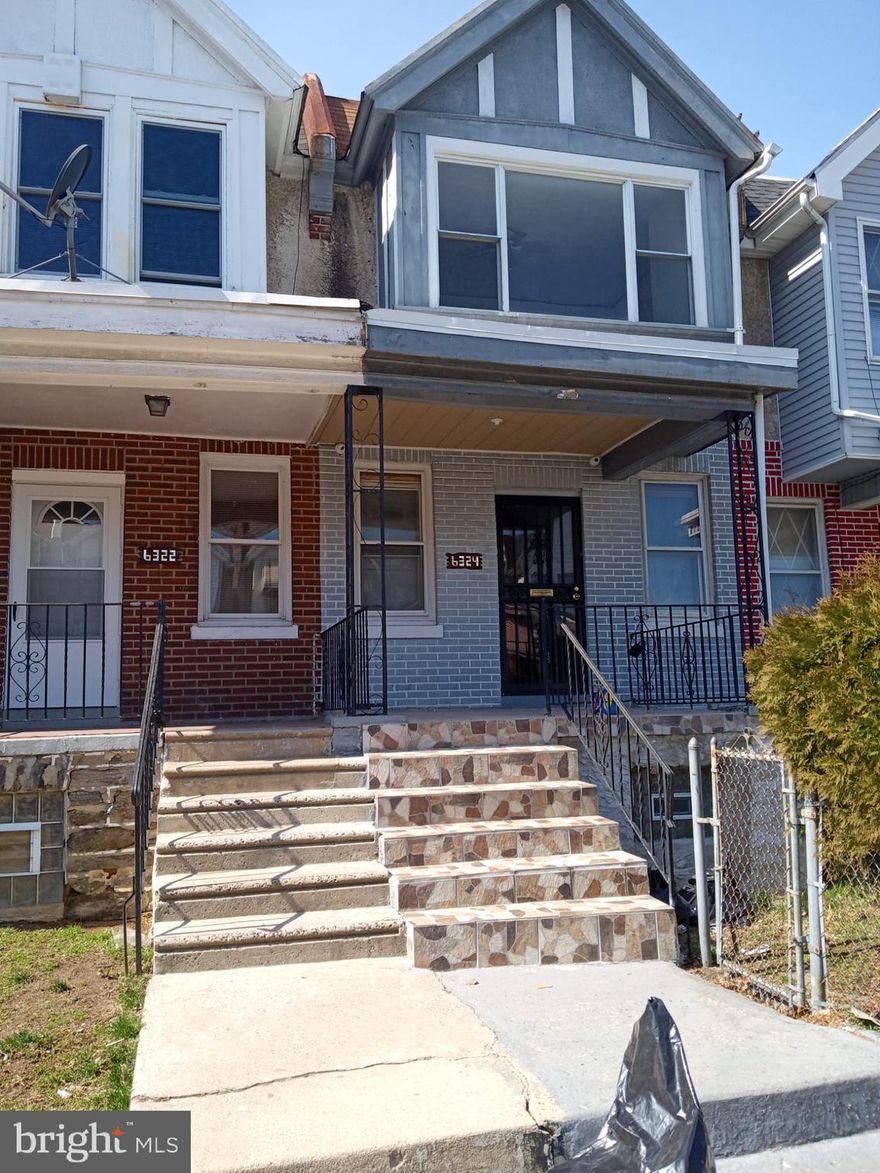 Motivated Seller!!! Seller will entertain serious offers! Easy to show. Available is this beautiful 3 bedroom, 1 bath townhouse located in the desirable West Oak Lane section. Property in good condition! Great for investor, long-time tenants would like to stay in property, Property recently updated throughout. Partially finished basement. Close to transportation, shopping malls, restaurants, etc. Current monthly rent $1,000