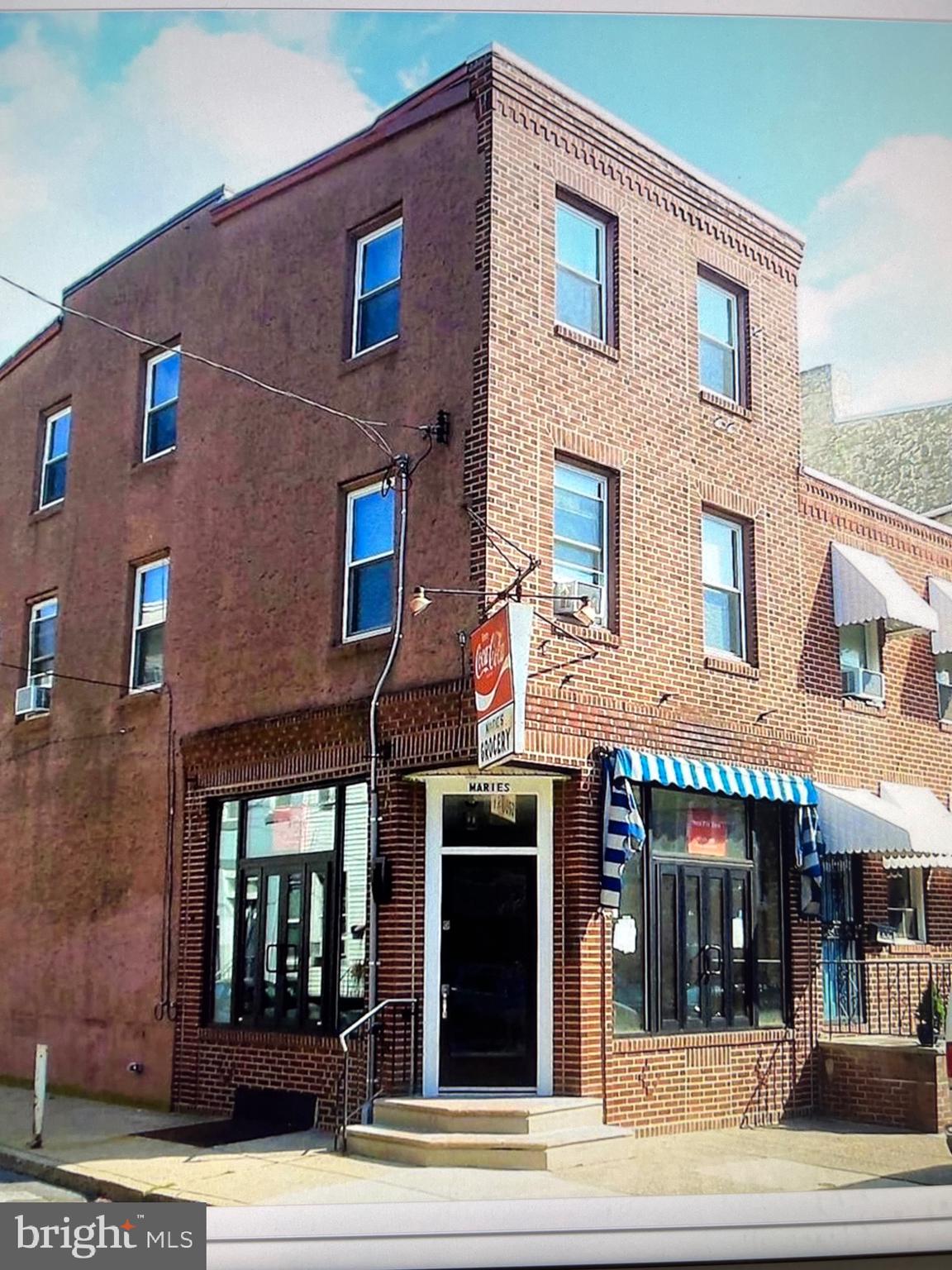 This prime mixed-use property, located at the desirable border of Passyunk Square and Dickinson Narrows, offers an excellent investment opportunity. The property combines steady residential rental income and commercial space, providing both stability and future growth potential. The commercial space is currently occupied by a private practice, while the three 1-bedroom, 1-bathroom apartments are fully occupied with long-term tenants. Whether you're looking to expand your portfolio or secure a property with both residential and commercial space ,this investment is a must-see. Schedule your showing today!