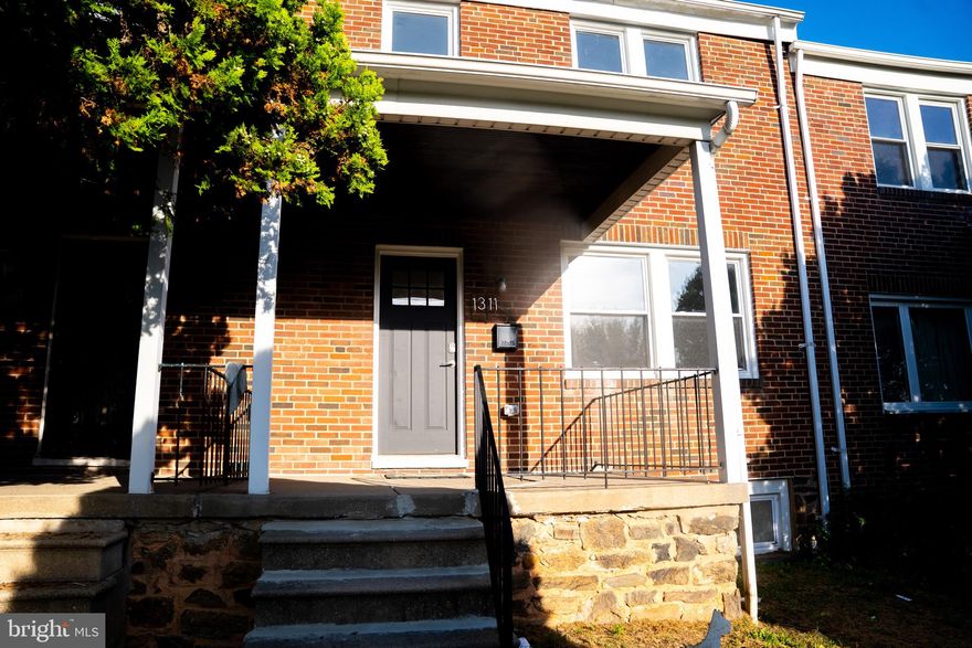 Welcome to 1311 N Kenwood Ave — a beautifully updated 4-bedroom, 2 bath porch-front townhome that perfectly blends modern finishes with timeless Baltimore charm. Thoughtfully redesigned, this home features an open-concept layout, abundant natural light, and stylish upgrades throughout.

Step inside to a spacious living area with sleek flooring, recessed lighting, and a seamless flow into the dining and kitchen spaces — ideal for both entertaining and everyday living. The modern kitchen boasts granite countertops, stainless steel appliances, custom cabinetry, and elegant fixtures. 

Upstairs, you’ll find 3 well-proportioned bedrooms and 1  full bath with contemporary tile work and quality finishes. Every detail was curated to offer comfort, function, and style. The basement offers separate living and entertainment space that ties the home together. 

Enjoy your mornings or unwind in the evening on the classic front porch, surrounded by a vibrant and growing community.

Located just minutes from Johns Hopkins Hospital, this home offers unbeatable convenience to the city’s major institutions and attractions — including Patterson Park, Eager Park, Northeast Market, Baltimore Harbor East, and Fells Point. Residents will appreciate quick access to downtown, major commuter routes, and public transit.

This move-in-ready home delivers the best of city living — modern comfort, historic character, and close proximity to everything Baltimore has to offer.