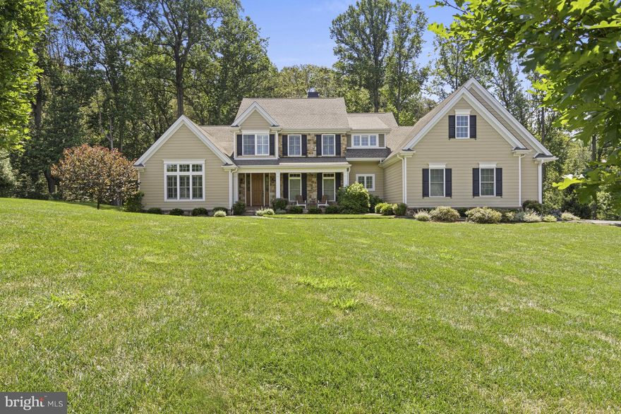 This traditional Bancroft home was built in 2017 and features a modern and versatile layout along with custom moldings and architectural details throughout. Set in the desirable community of Burrows Ridge, this cul-de-sac neighborhood affords the ultimate private location. Enter into the welcoming foyer and immediately notice the gleaming hardwood floors that run throughout most of the home. Immediately to the left is a private office/living room with soaring ceiling. Across the foyer is a formal dining room. Continue through to the gorgeous eat-in kitchen with a huge center island, custom cabinetry and high-end appliances that opens to the adjacent sunroom/breakfast room. The see through gas fireplace creates a seamless flow into the large family room. The main floor owners suite exudes luxury and features a large bedroom, en-suite with dual vanities, freestanding jetted tub and a large walk-in shower. Head up to the second floor to find a large guest suite, an additional guest suite and den that can easily be converted to a fourth bedroom. The large unfinished lower level with egress offers endless opportunities for expansion or loads of storage space. The rear deck overlooks a conserved wooded back yard. This impressive property is located on the Route 52 corridor, just over the DE/PA line. It has easy access to Route 1 just down the road from world famous Longwood Gardens.