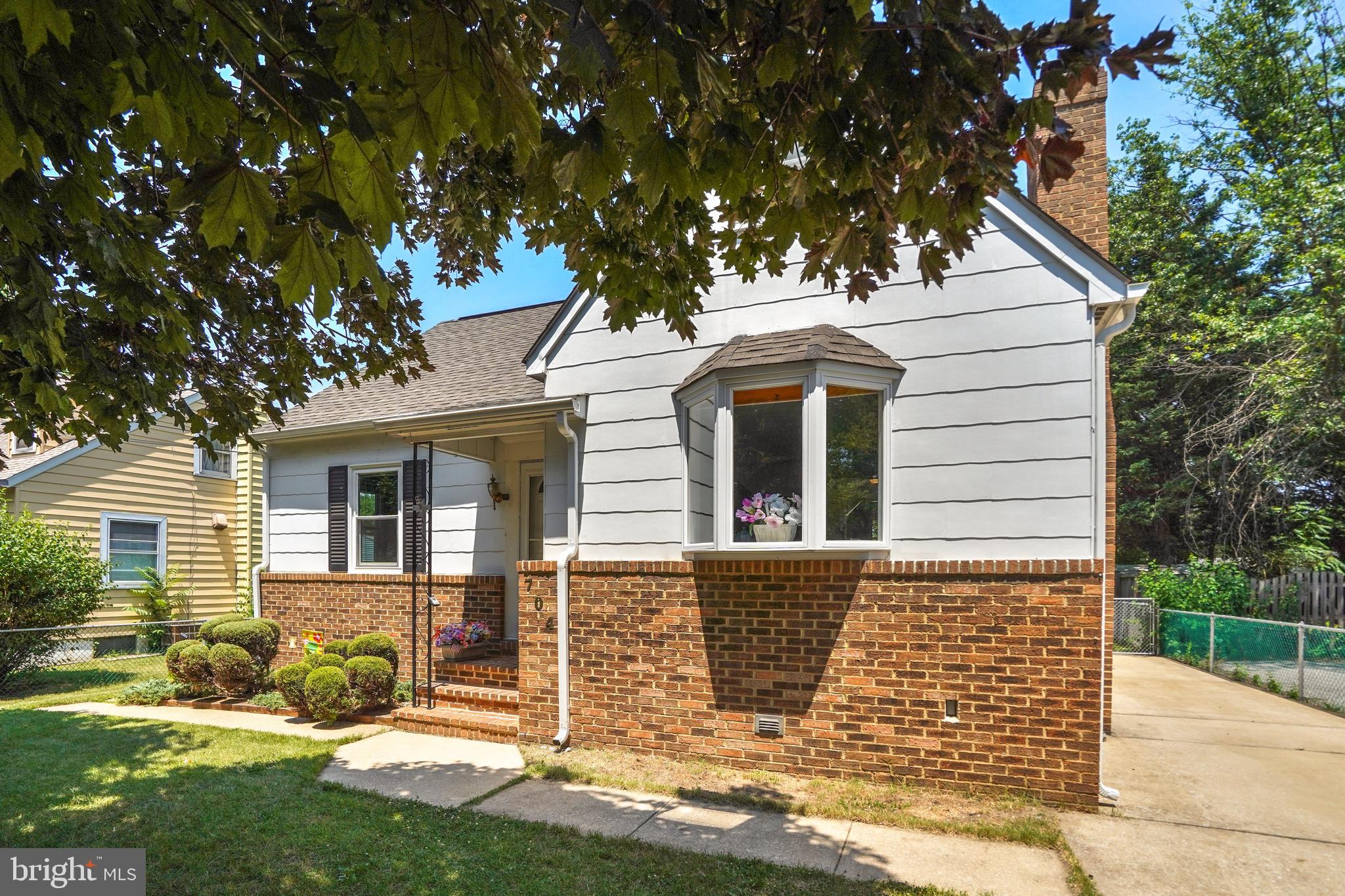 Welcome home to this charming 4 bedroom Cape Cod in Meadowbrook. This meticulously maintained home shows pride in ownership around every turn. 2 spacious bedrooms on the upper level with 2 additional main level bedrooms and a full bathroom. Generously sized living room features a large fireplace and flows directly into the dining area and large, open kitchen. Kitchen offers ample counter and cabinet space. You will love enjoying quiet evenings or family gatherings on the rear enclosed porch with access to the fully fenced in rear yard and patio. Large storage shed with power for all your tools! Lower level offers great storage space, laundry and a half bathroom. Close to shopping, dining & entertainment with easy access to major commuter routes. Schedule your private tour today!