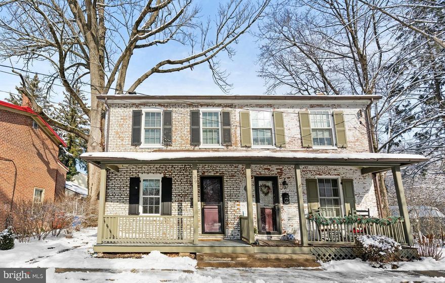 Welcome to 109 Mercer Street, a beautifully renovated two-bedroom twin ideally located in the heart of Newtown Borough. Enjoy the convenience of being just steps from everything the borough has to offer, all within easy walking distance from the home’s charming covered front porch.

The main level features an open, light-filled layout highlighted by recessed lighting, gleaming hardwoods and new luxury vinyl plank flooring. The updated kitchen offers stainless steel appliances, ample cabinetry, and upgraded countertops—perfect for everyday living and entertaining alike.

The basement provides generous storage space and includes a full-size washer and dryer for added convenience. Outside, the well-maintained yard offers plenty of space to relax or host guests, with plenty of summer still ahead to enjoy it.

Don’t miss this opportunity to live in one of Newtown’s most walkable locations—schedule your showing today!