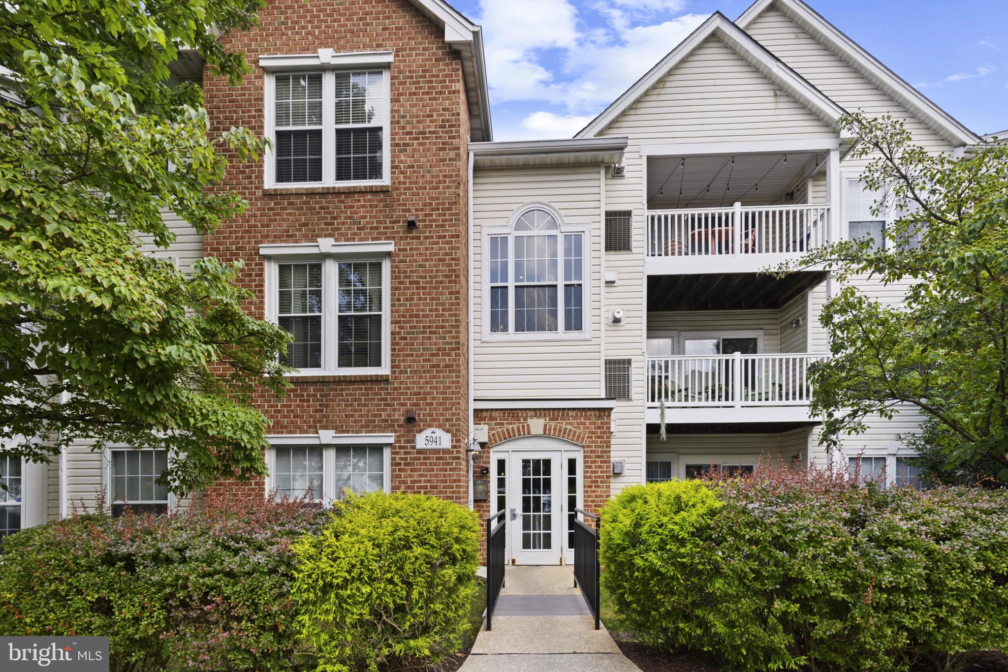 Welcome to this charming 2-bedroom, 2-bathroom Penthouse condo located in sought-after Bristol Green. This home offers comfort, style, and convenience. Step into a sun-filled open floor plan, where the living room takes center stage with a cozy fireplace surrounded by elegant marble. The space flows effortlessly into the dining area adjacent to the kitchen. Your balcony is perfect for morning coffee or evening relaxation. The spacious primary bedroom features its own en-suite bathroom, offering a tranquil retreat. The second bedroom offers dual access to the second full bathroom, providing flexibility and privacy for guests. Enjoy the convenience of an in-unit laundry room, equipped with washer and dryer. Entire unit has been freshly painted with all new carpeting throughout. Nestled in a vibrant community with access to parks, dining, shopping, and entertainment, this condo is a true gem. Convenient to great shopping as well as I-95, Rt. 1, U.S. Rt. 29, Rt. 70, Rt. 40 etc. Short drive to Ft. Meade. Don’t miss the chance to make it your own—schedule a tour today! This is a Great Find! Will not last long.