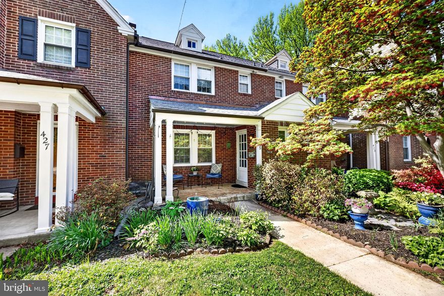 OPEN HOUSE WEEKEND!- Sat. 4/25 - 12-2pm & Sun 4/26 - 12-2pm - Must See this Timeless 4BD/2BA  Rodgers Forge townhome me in the Historic section of the original " Old Forge"!... ALL NEW RENOVATIONS!...Gourmet Island Kitchen w/ Quartz Counters, custom white shaker cabinetry..NEW Stainless appliances and shiplap molding details-(2024)...Open-floor concept -perfect for entertaining as it leads to an outdoor patio/courtyard.... Feel the Space w/4 Finished Levels!....4BD/2BA - w/Hardwood flooring throughout!....NEW Renovations - 2nd Flr BA - w/Marble vanity, wainscoting detail & artisan ceramic tile too....3 of the bedrooms have upgraded closets....Peace of mind w/NEW Roof (2024)...NEW Sewer Line (2023), NEW HVAC (2022) & ALL Replacement Windows (2015)- for energy efficiency...
TOP RATED Balt. County Schools- Rodgers Forge ES, Dumbarton MS & Towson HS!...Walk to the schools, Tot lot, and the Shoppes of Anneslie- Starbucks, The Charmery, Pure Raw Juice & Charm CIty Thai Food....(1) car garage for additional parking/storage convenience.... Just a short commute to the Downtown business district & local universities - click on the video - feel the energy of this vibrant community!
Welcome home to 425 Murdock Road!