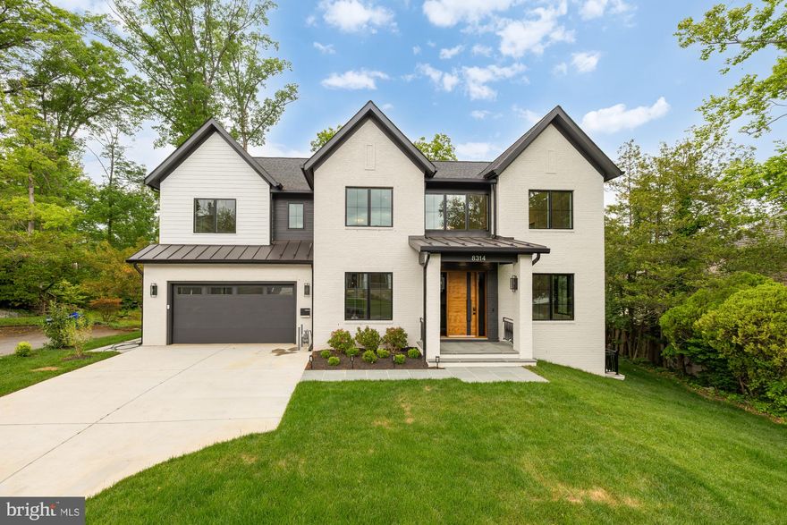Welcome to 8314 Thoreau Drive, a beautiful new construction home set on one of the most picturesque streets in Woodhaven, one of Bethesda’s most sought-after neighborhoods, within the Walt Whitman High School district. This thoughtfully designed residence offers exceptional scale, flexibility, and everyday luxury, with 6 bedrooms plus a gym and a spacious bonus room ideal for a home theater, playroom, office, or potential 7th bedroom. A bedroom and full bath on the main level provide the perfect setup for guests, au pair living, or multigenerational living. The home is elevator-ready for future convenience, while the walk-out lower level adds natural flow to outdoor living and entertaining. Complete with a large lot and rare 3-car garage, this is a standout Bethesda new build offering the location, layout, and lifestyle buyers are looking for.