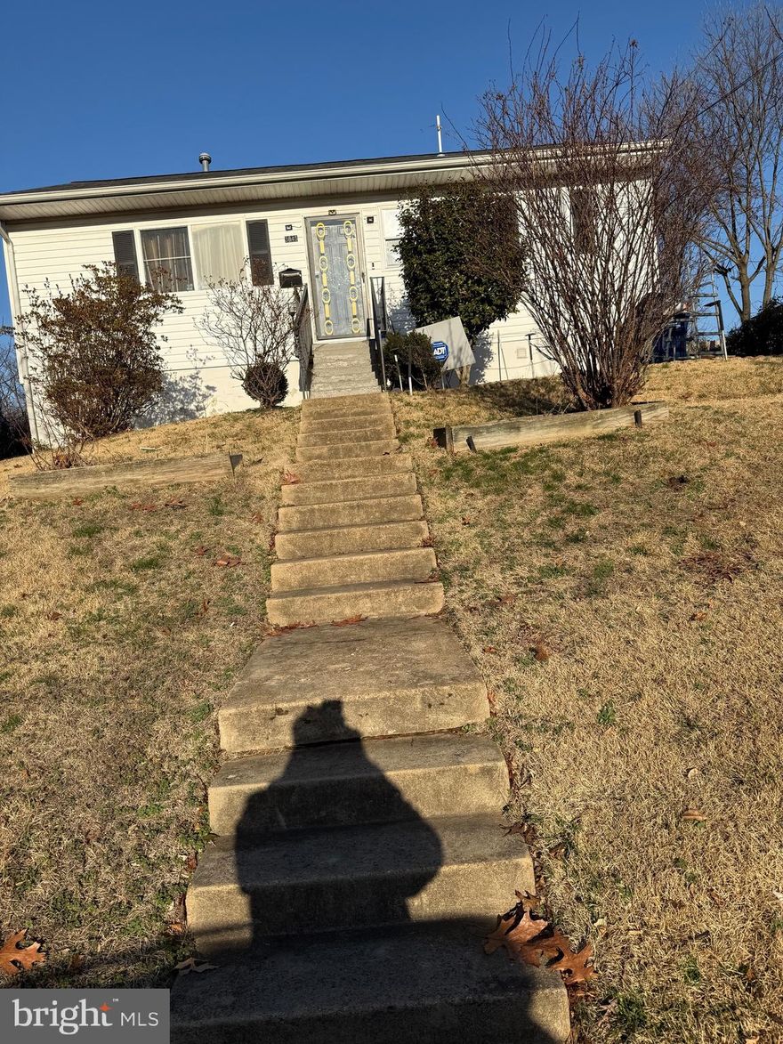 LOCKATION , LOCATION LOCATION Hard to find a sigle family house with level lot  under $700 inside beltway. House convey strickly As Is. It is presently ocupied by a family give 2 hours notice to show inside. Basement has 2 rooms which can be used as bedrooms. Also a separate kitchen and separate entrance. This can be rented to generate good rent. The bathrooms have beenupdated about 4years ago. Kitchen on main level has been updated and has Granite counter and satainless Appliances. A good lot for builder, if interested to build your dream  house on this buitiful lot.

Please do not walk on Deck, it neeeds to be replaced.