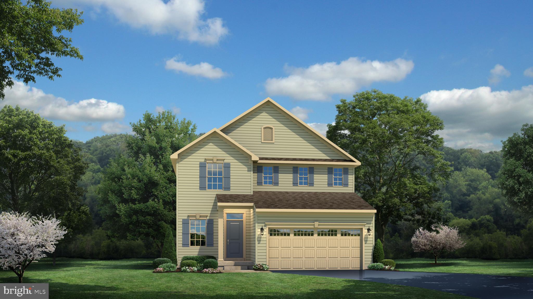 Chapman Fields is the only new construction single family homes in the area. You will find a quiet, tucked away community with walking trails, forest conservation and endless convenience! Enjoy plenty of nearby shopping, dining and entertainment. Plus it is convenient to I-695 and route 26, only 25 minutes from downtown Baltimore and 10 minutes to the Metro and Foundry Row. The ALLEGHENY floor plan offers up to 5BR/3.5BA. The Allegheny single-family home allows today's families to easily spend time together or spread out. The convenient family entry off the 2-car garage controls clutter. The inviting family room opens to the dining area and gourmet kitchen, so entertaining is easy. Extend the living space outdoors with an optional covered porch. Upstairs you'll find four bedrooms, or three bedrooms and a loft for more gathering space. Your luxury primary suite comes complete with a walk-in closet and double vanity bath. Finish the basement for more living space. Come see all The Allegheny has to offer. Photos are representative only.