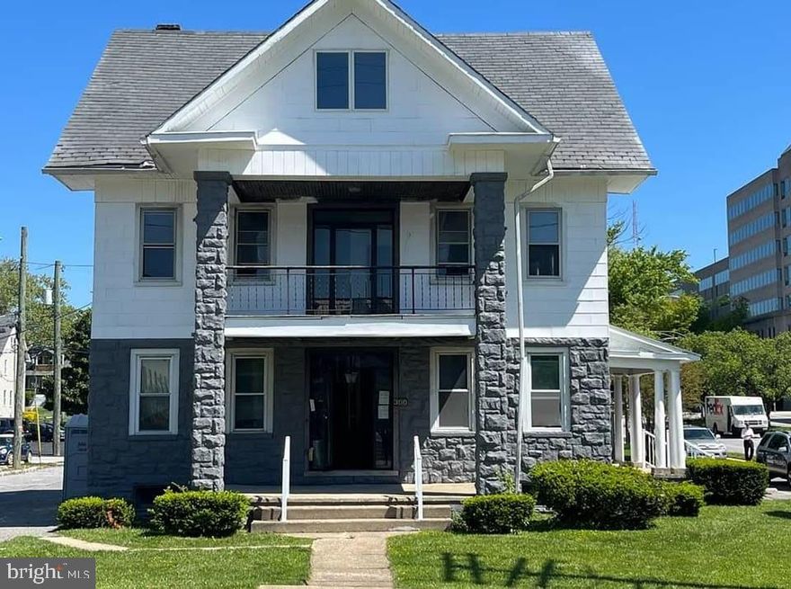 A beautiful 5 unit apartment building just renovated in the heart of Towson.  Not only do you get income from your units being rented but you also have income from the 15+ parking spaces that have been rented out.