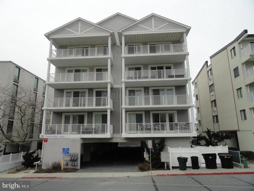 Beautiful,spacious 1690 sq ft fully furnished 3 bedroom, 3 bath condominium has a southern exposure ocean and bay views fromyour huge private balcony. This professionally decorated condo located on the 2nd floor features an upgradedkitchen with all stainless steel appliances, carpet, granite counter tops, alarm system, crown molding, dove tail cabinets, corian vanity tops, central ac/heat, gas fireplace and walk in closets. Master bath includes soaking garden tub and stand up shower. 2 car parking, elevator and plenty of off street parking. Original owner since built in 2007. 2016 Rentals to be honored