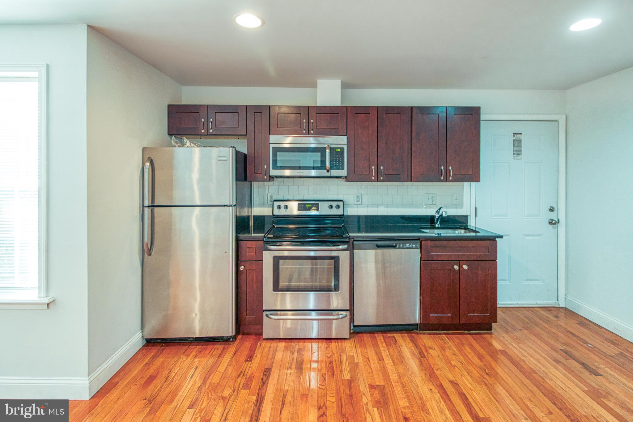 Great 2 bedroom, 1 bath with large private patio in Powelton Village. Modern construction, the unit features include: hardwood flooring, open kitchen with granite countertops, stainless steel appliances, laundry in unit central HVAC, and a large fenced-in private patio. Can't beat this location! Walk to Drexel, U Penn, Presbyterian Hospital, Vidas Athletic Fields and local restaurants and cafes. Close to many Septa bus routes including the Market-Frankford Blue Line, Lancaster Ave #10 trolley and minutes away from 30th Street Station, with access to all Regional Train Lines. Close to Center City Philadelphia, Art Museum and the Philadelphia Zoo.