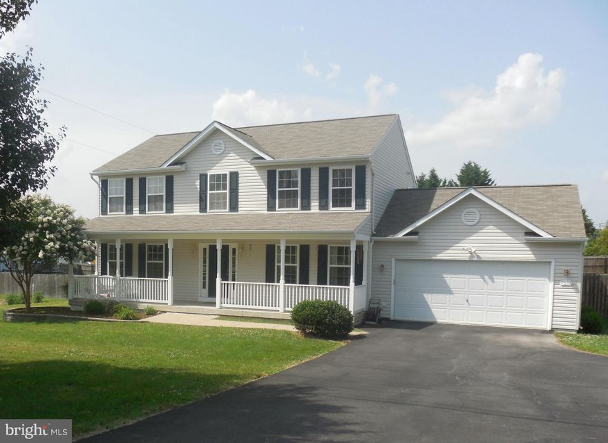 Well Maintained, Move in Ready 3 level  4BR/2.5BA Colonial boasts:Formal DR,Office/LR, Kitchen w/42"Cabinets&Island,Open Family RM w/gas FP & Breakfast area that  leads to an over-sized 18x20 deck overlooking a large flat privacy fenced back yard w/shed Located in sought after Riverbend School District. Enjoy the feeling of Country Living & still be minutes to Shopping, Commuter lots, VRE, I-95.