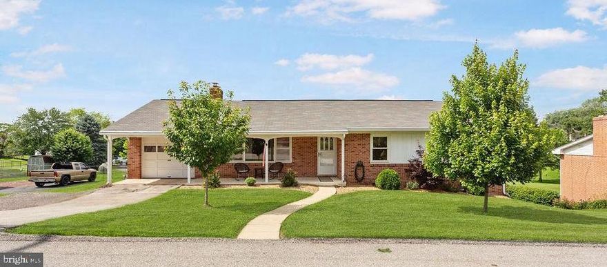 The stylish updates to this 4 bedroom Dallastown SD rancher are going to blow your mind!
The owners paid special attention to trends on the kitchen and bath renovations but have also updated AC and furnace, whole house water filtration system and had new electrical grounding system in 2023! The kitchen has all new appliances. What else is new?? downstairs garage door, garage door opener and brand-new ceiling fans throughout. Solar panels were just installed recently for a nice savings to you$$ The basement has a bedroom; half bath and large game/family room. The partially fenced backyard has room to store a camper or boat. But the icing on the cake? The beautiful pool will help you get through this recently HOT!! summer. This house is perfect for entertaining!  It's honestly move-in ready! Don't miss out! 
And what a convenient location, it's close I83 for the Maryland/Harrisburg commuters and 5 minutes away from Wellspan/York Hospital and a host of other medical facilities. Plus, the home is close to some of the best restaurants and shopping in the area. Get out to see this beauty soon!!