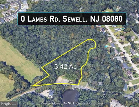 Vacant Land For Sale - Lambs Road<br/> Gloucester County, SEWELL, NJ 08080
