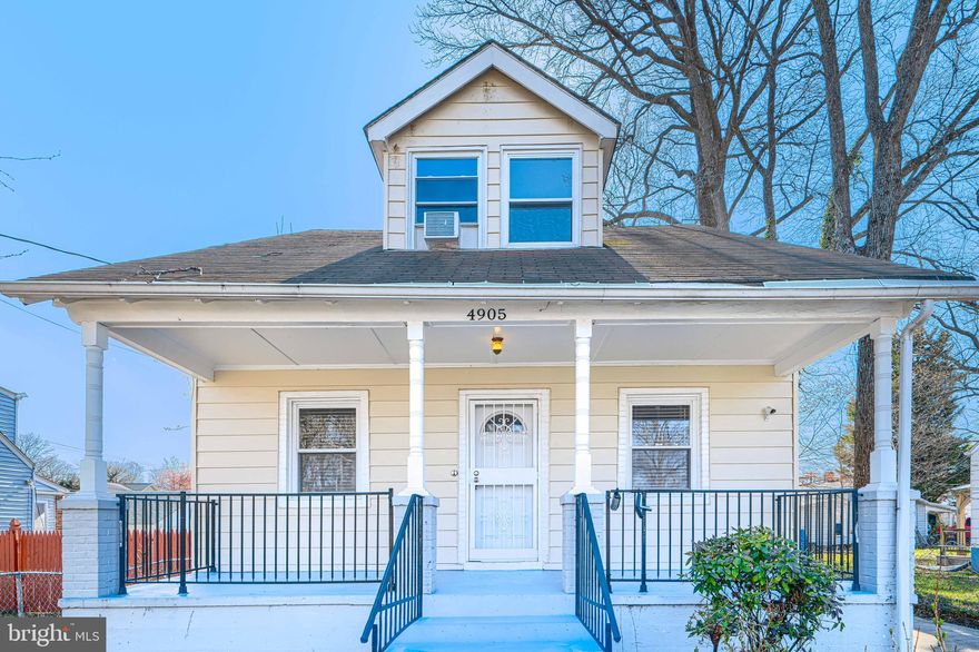 AGENTS - PLEASE VIEW AGENT REMARKS IN BRIGHT MLS.

Welcome to this well-maintained 3-level Cape Cod in Capitol Heights offering space, flexibility, and opportunity. This 4-bedroom, 2-bath home features a welcoming oversized front porch and a functional layout designed for comfortable living. The main level includes a sitting area, bedroom, full bath, kitchen, dining room, and a versatile bonus space ideal for a home office or study. 
The upper level hosts three additional bedrooms. The walk-out lower level provides a recreation room, full bath, and dedicated laundry area — offering excellent potential for extended living or income possibilities. 
Enjoy a spacious front and back yard that comes alive in the summer with beautiful flowers and fruits. 
Conveniently located near multiple Metro stations and just miles from Washington, DC, this home offers both comfort and commuter convenience. An exceptional opportunity for first-time buyers or investors seeking value, versatility, and location. This property is sold AS IS

Down payment assistance and grant programs may be available for qualified buyers, with potential benefits ranging from $15,000 to $50,000. Eligibility and availability vary by program; buyers are encouraged to confirm qualification and program terms with a participating lender.

Please schedule all showings online via Showing Time.

Offers may be entered ONLINE through Tuesday, April 14, 2026 at 1:00 pm.

AT SELLER'S DISCRETION, AN OFFER MAY BE ACCEPTED AT ANY TIME.